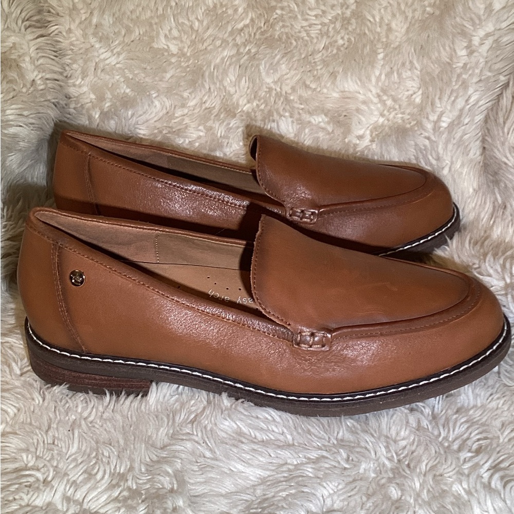 Easy Spirit Jaylin women’s brown Leather Loafers size 10 - Picture 4 of 6